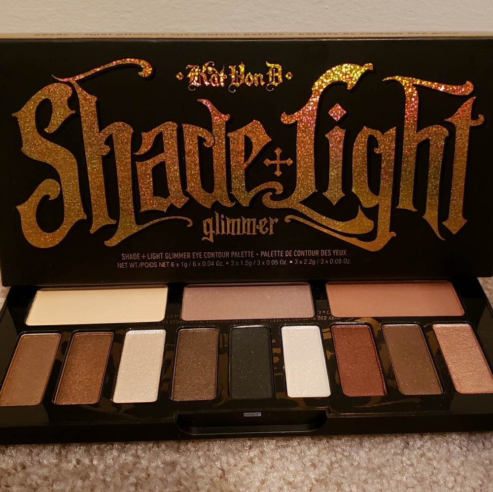 Kat Von D Shade & Light Glimmer eyeshadow palette